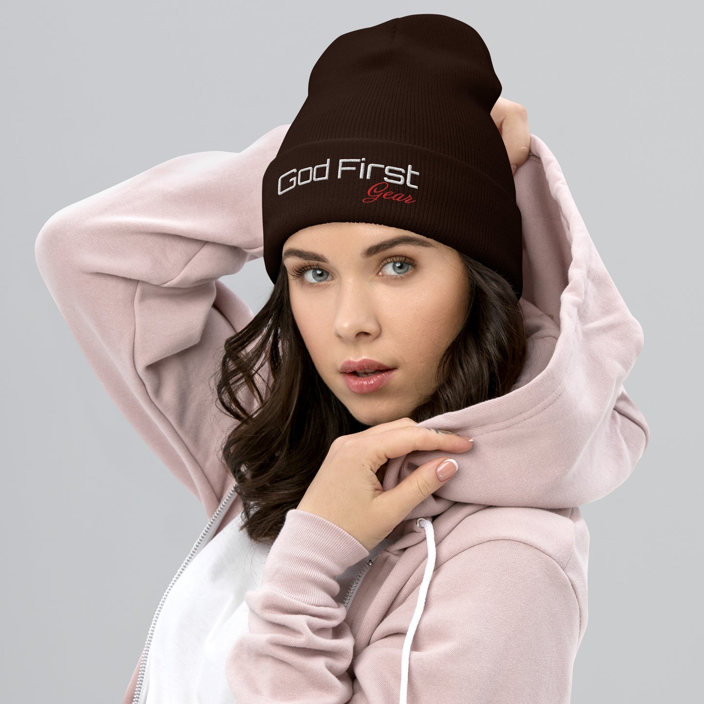 God First Gear Cuffed Beanie