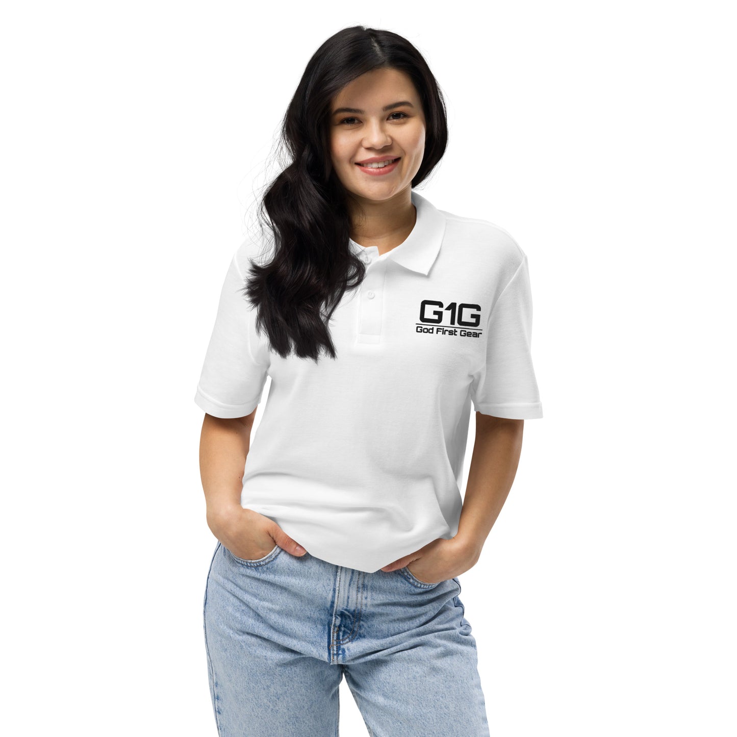 G1G Unisex pique polo shirt