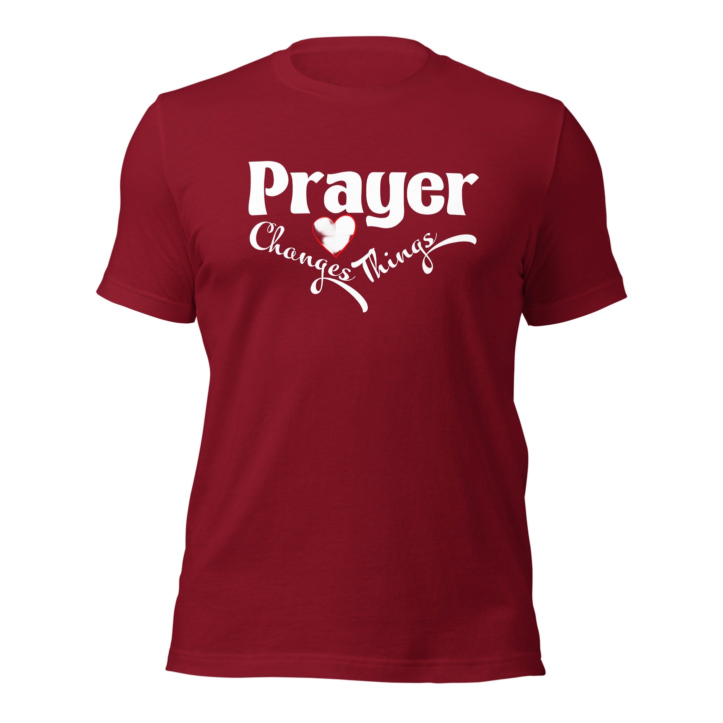 Prayer Changes Things Unisex t-shirt