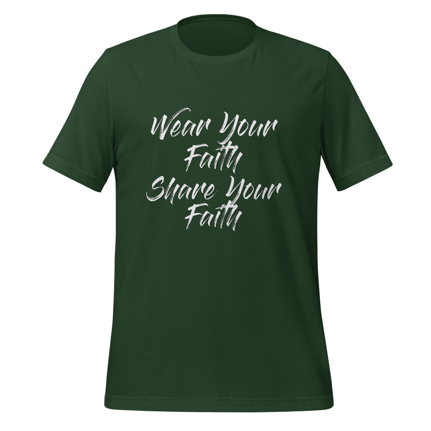 Wear Your Faith Unisex t-shirt