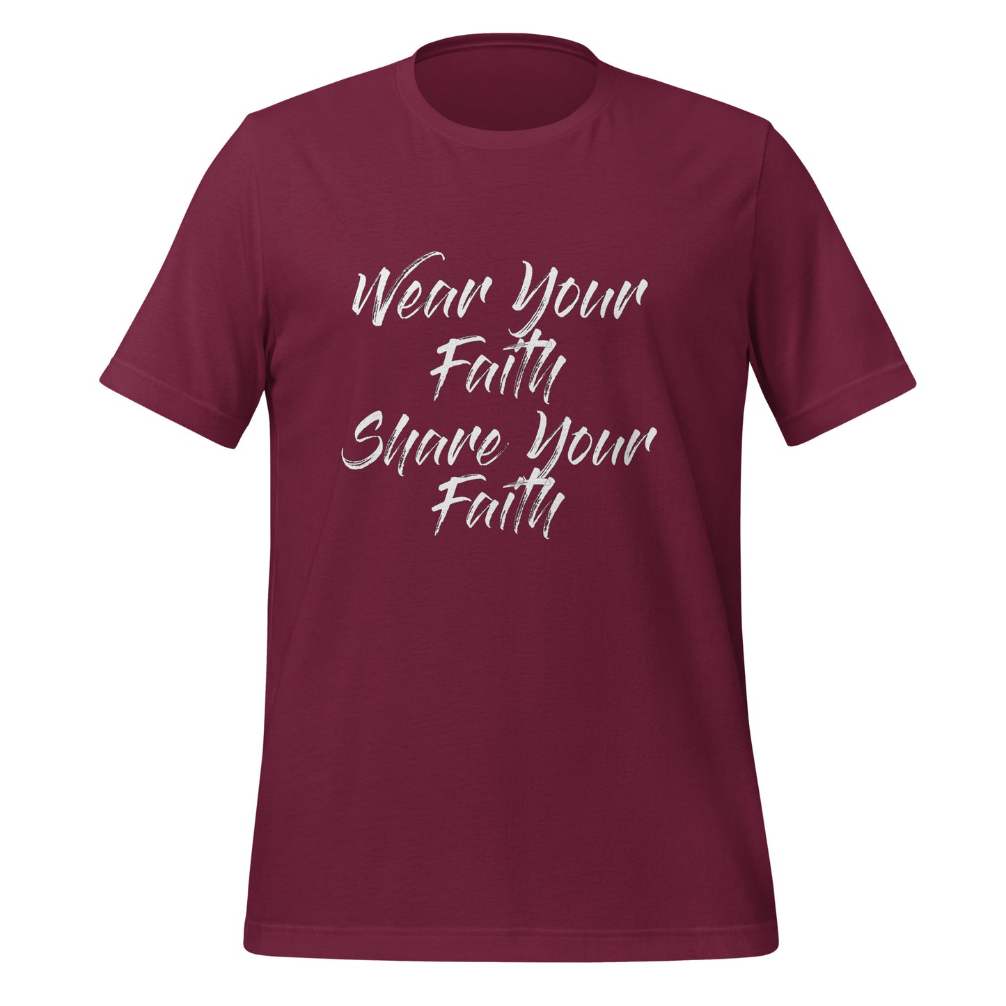 Wear Your Faith Unisex t-shirt