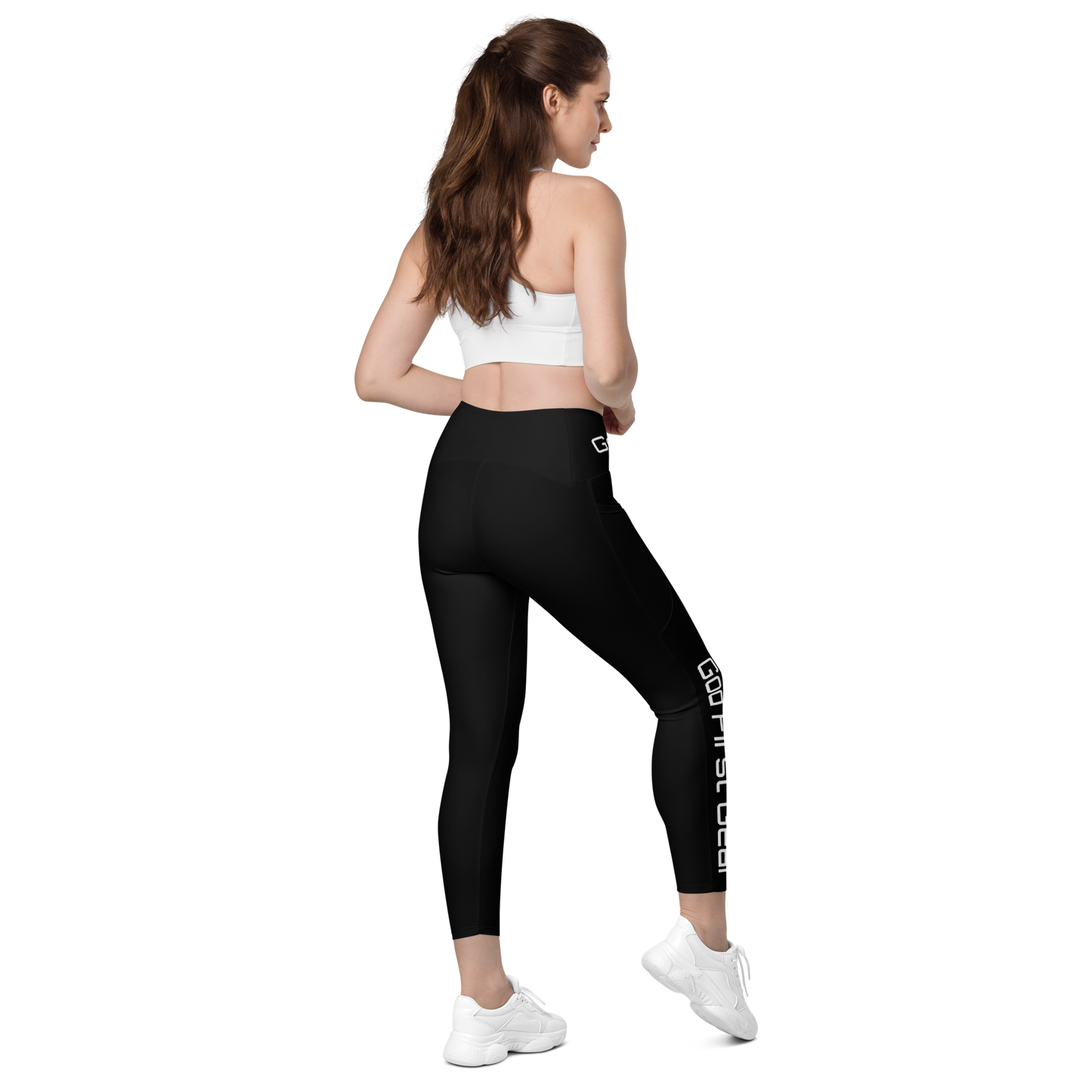 God First Gear Black Leggings with pockets