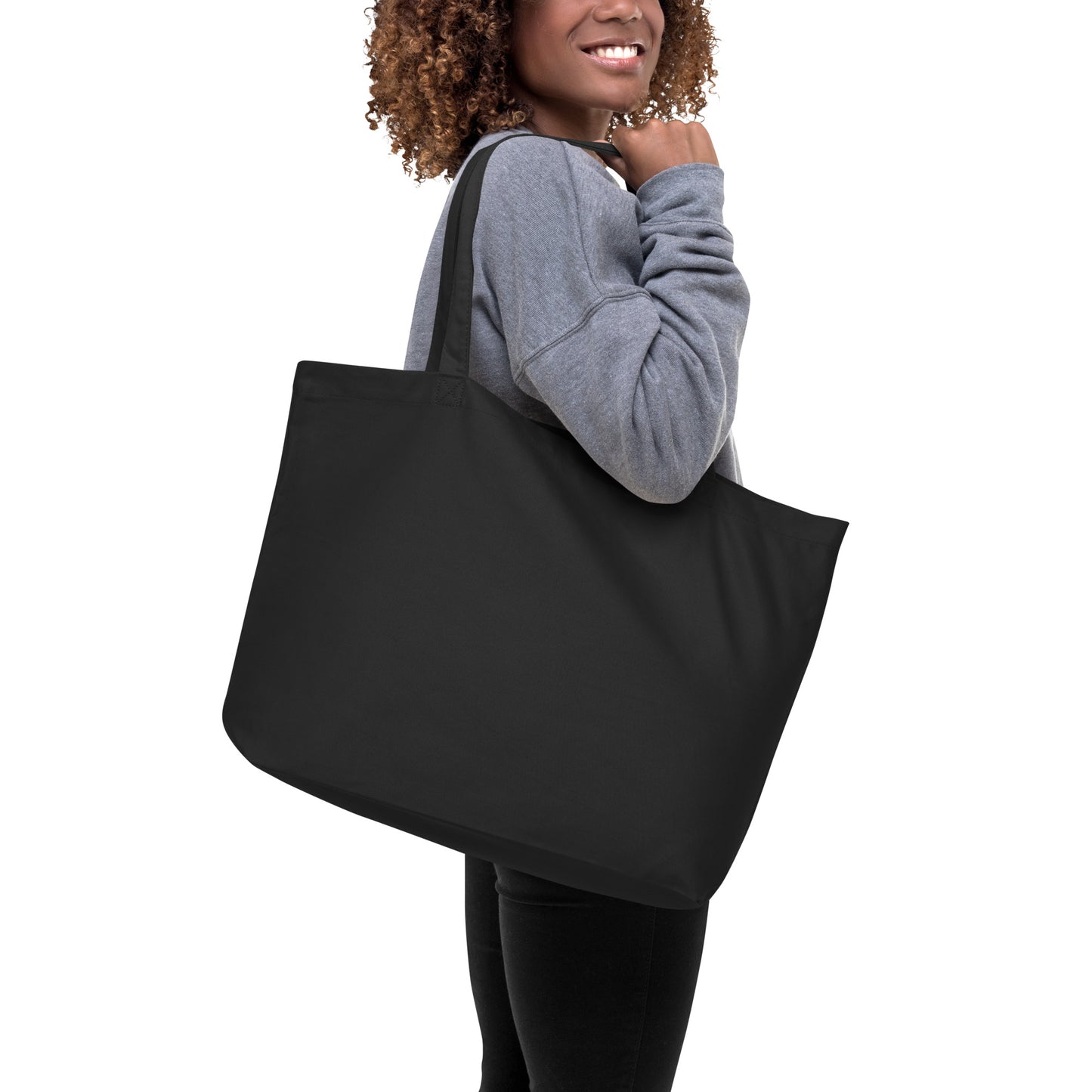 Favor Ain't Fair Large organic tote bag