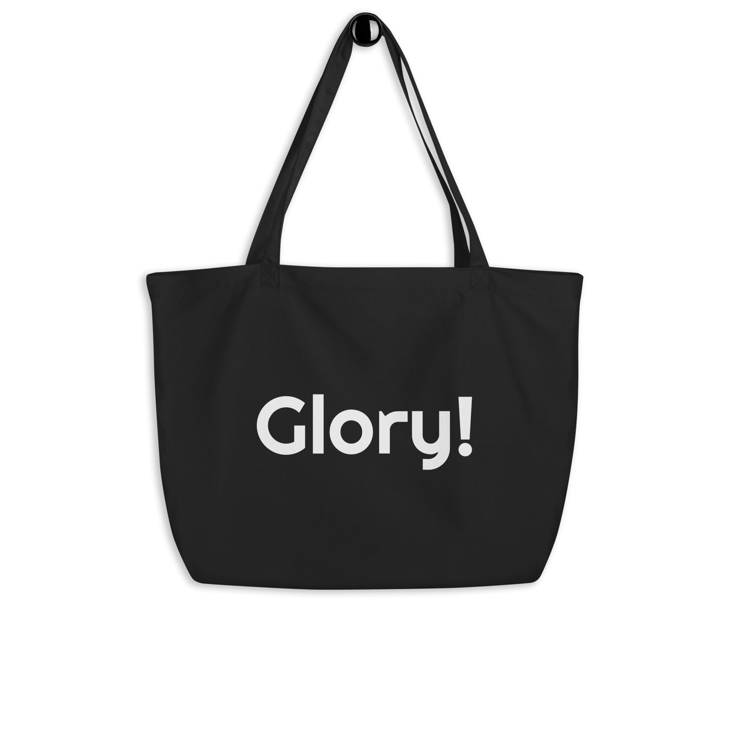 Glory! Large organic tote bag