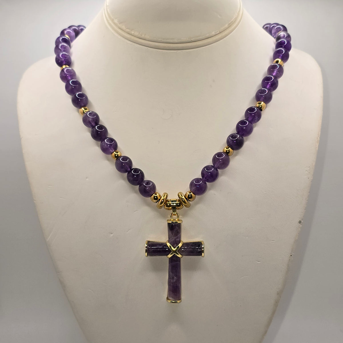Amethyst Cross