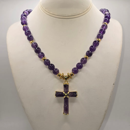 Amethyst Cross