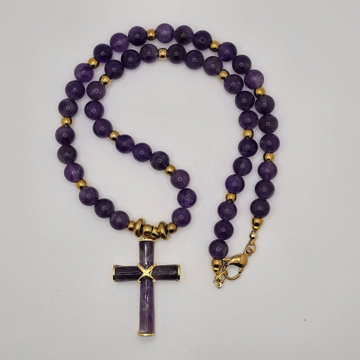 Amethyst Cross