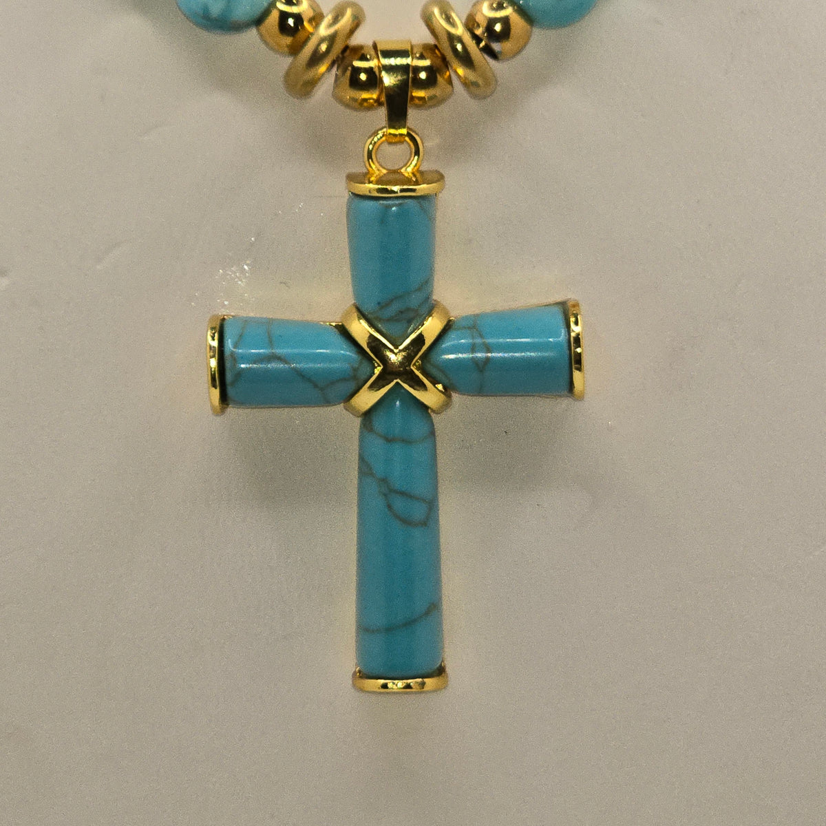 Turquoise Cross