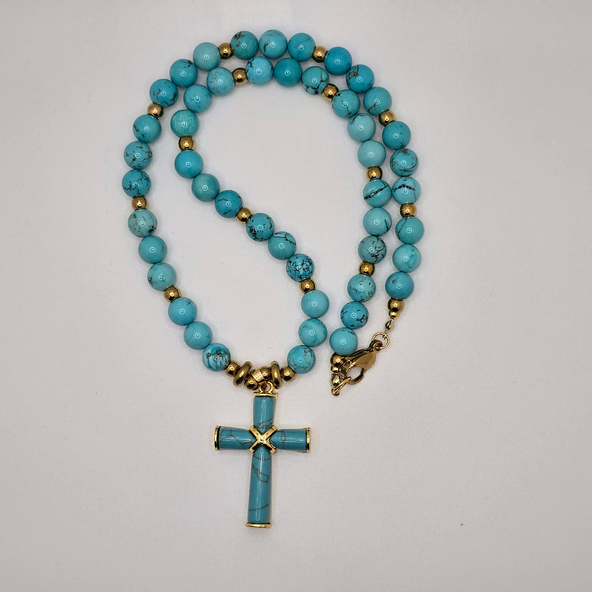 Turquoise Cross