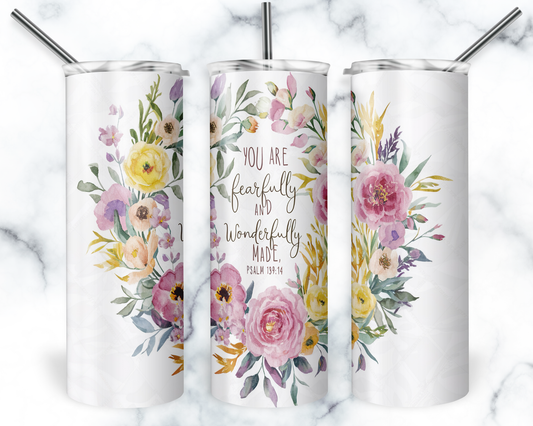 Fearfully and wonderfully made Tumbler