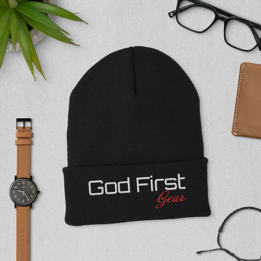 God First Gear Cuffed Beanie