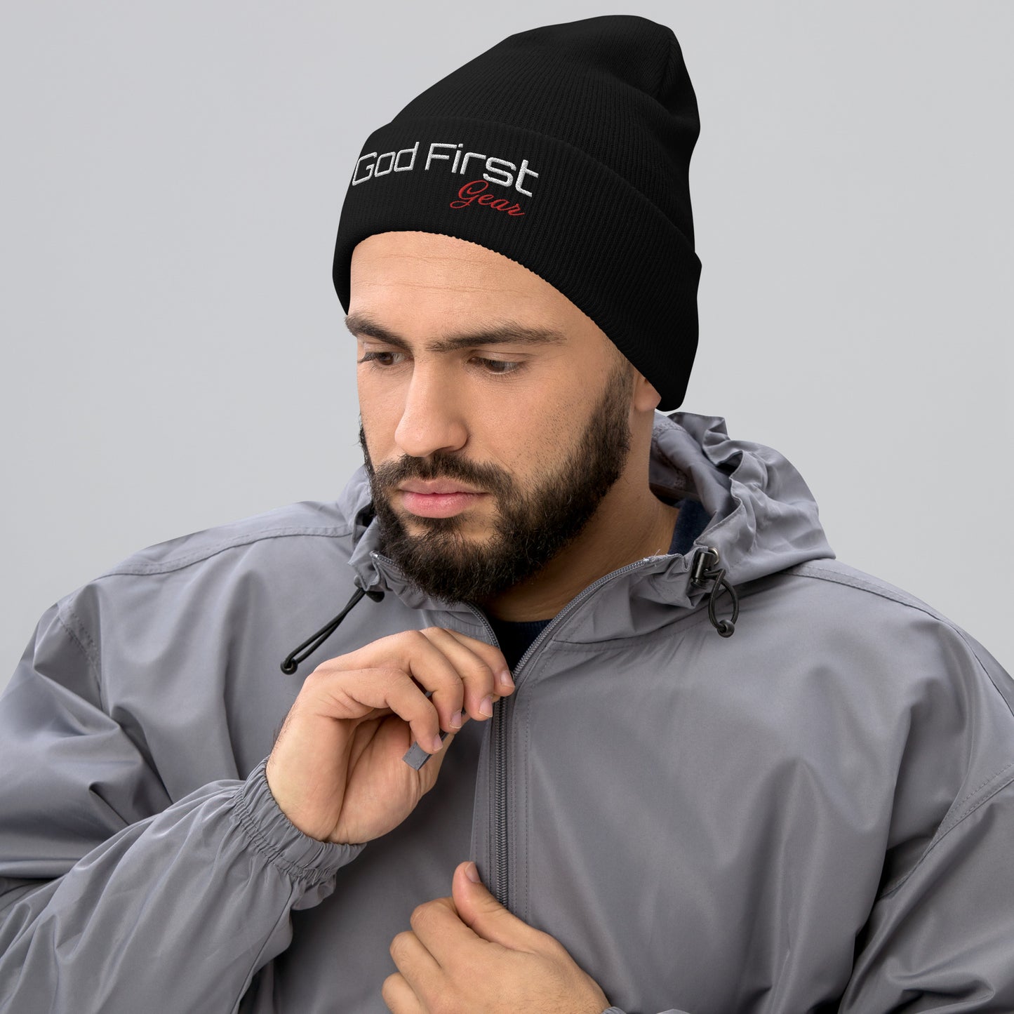 God First Gear Cuffed Beanie