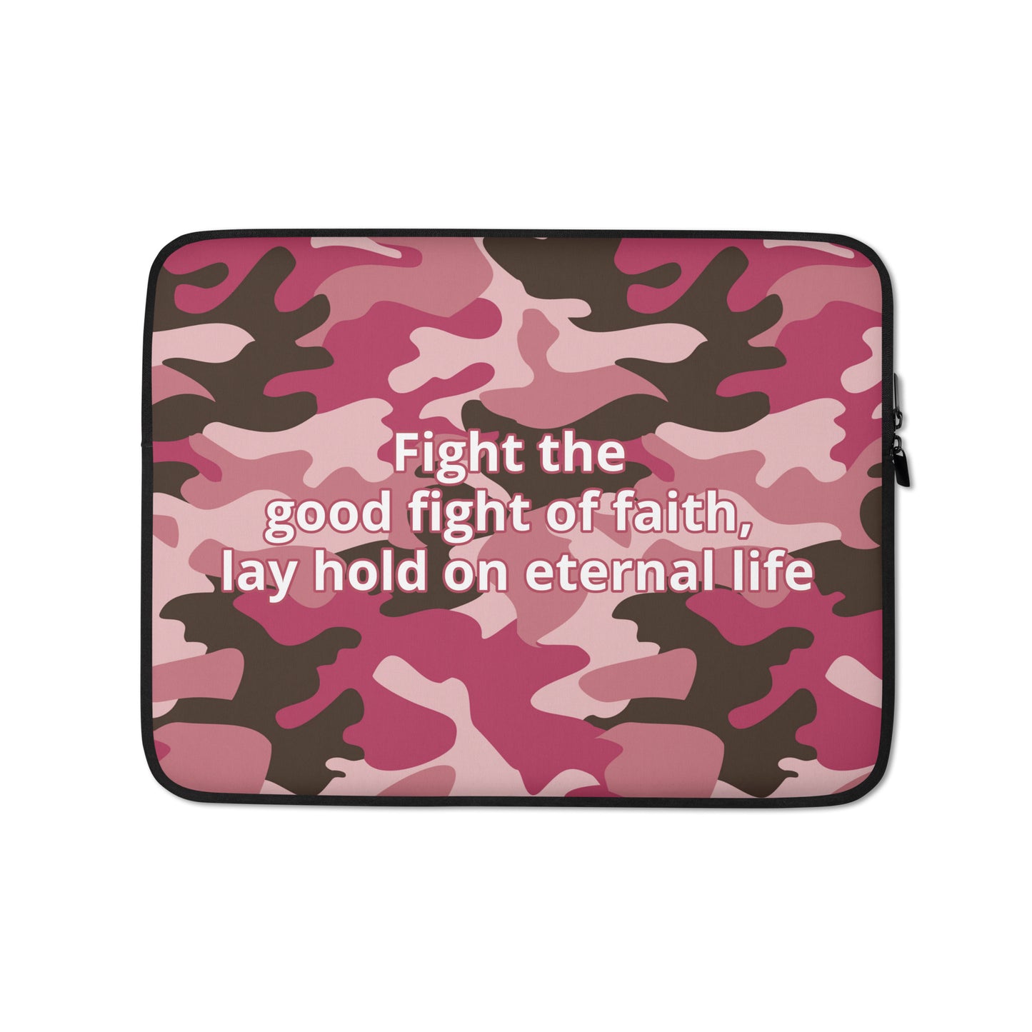 Pink Camo Laptop Sleeve