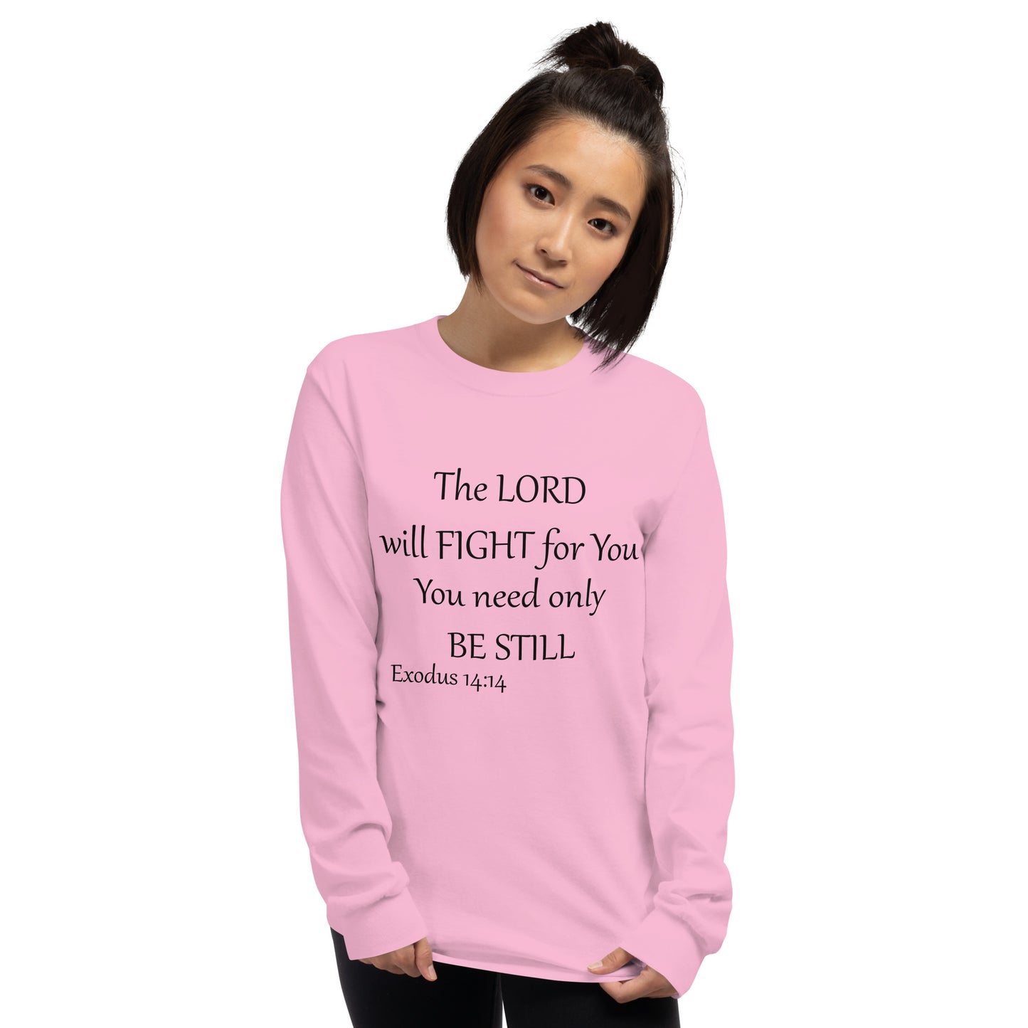 Exodus 14:14 Long Sleeve t-shirt