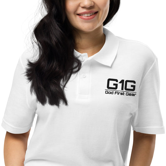 G1G Unisex pique polo shirt