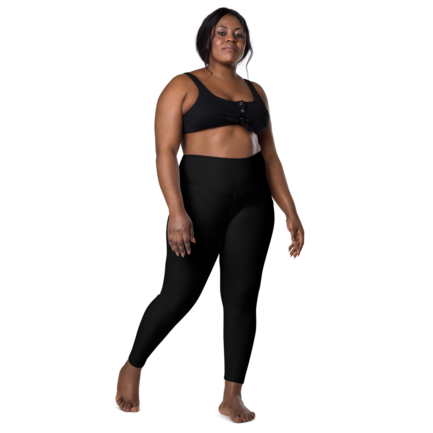 God First Gear Clean Black Leggings with pockets