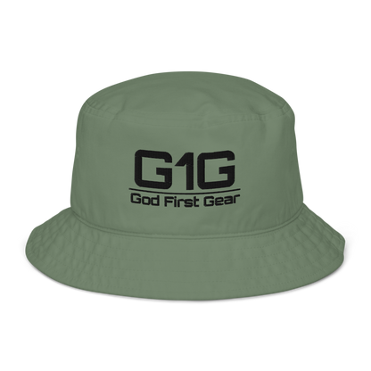 God First Gear Organic bucket hat