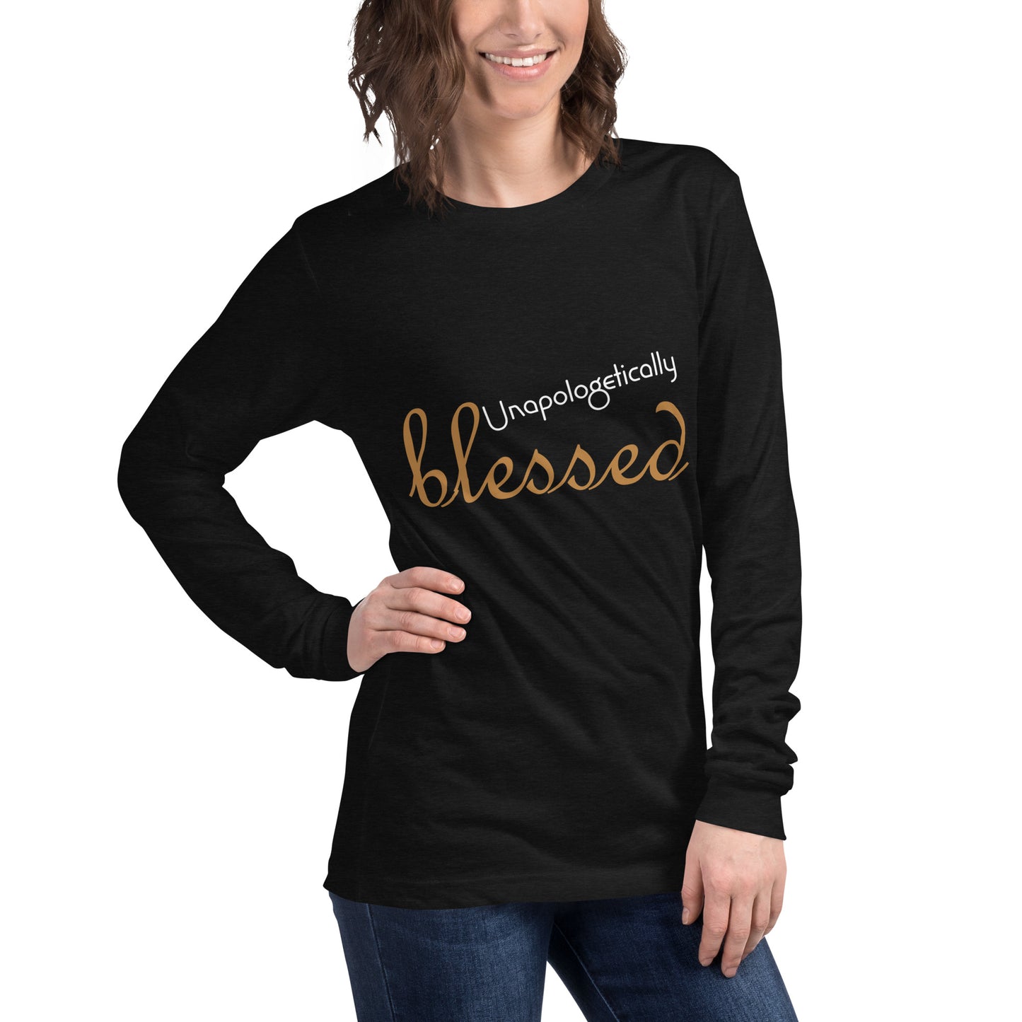 Unapologetically Blessed Unisex Long Sleeve Tee