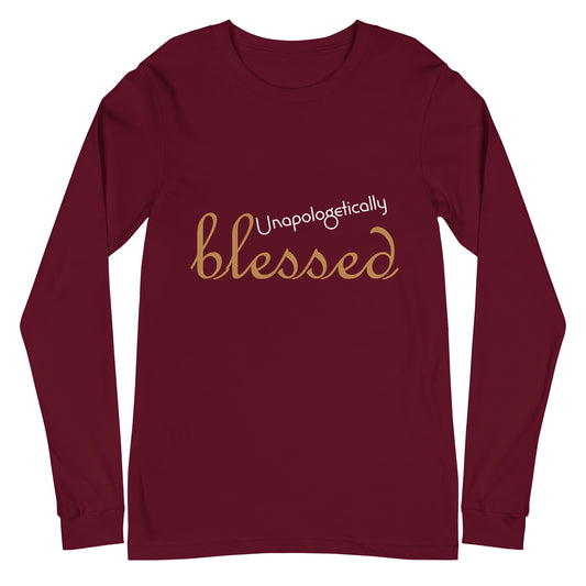 Unapologetically Blessed Unisex Long Sleeve Tee
