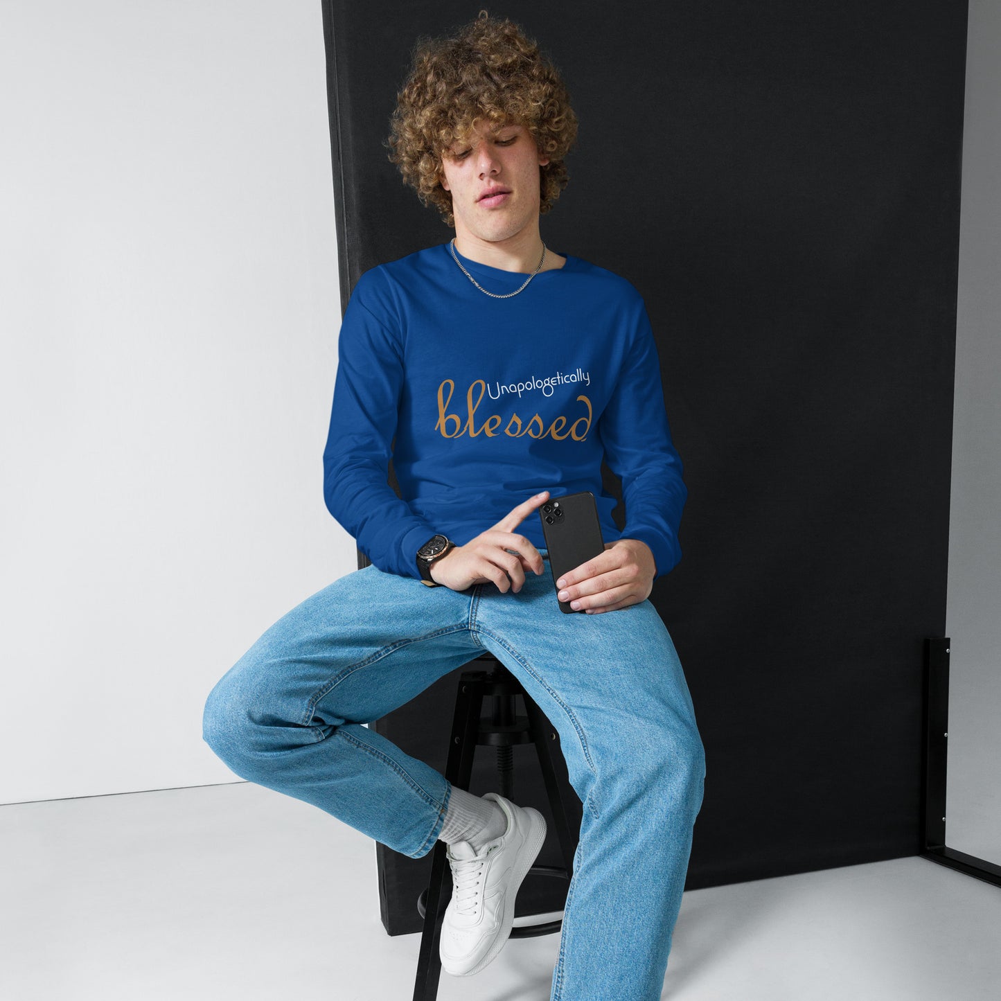 Unapologetically Blessed Unisex Long Sleeve Tee