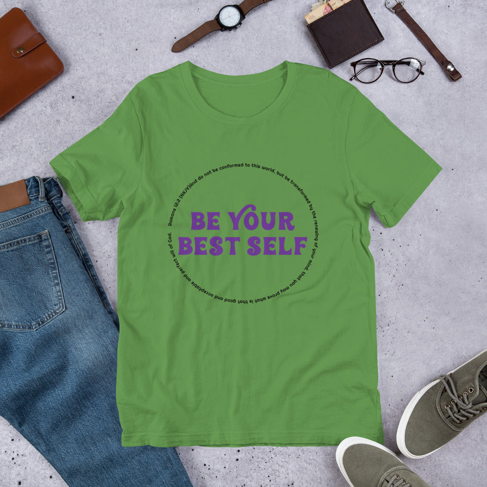 Be your Best Self Unisex t-shirt