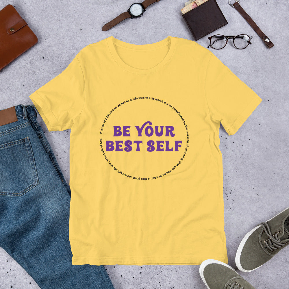 Be your Best Self Unisex t-shirt